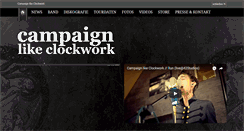 Desktop Screenshot of campaignlikeclockwork.com